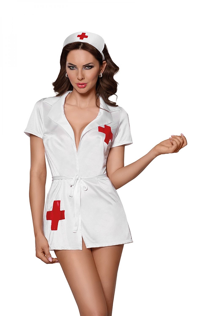Røde kors sygeplejerske uniform kostume